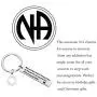 SEIRAA You Make a Difference Keychain Recovery Gifts Alcoholics Anonymous Addiction Recovery Jewelry Recovery Symbol Sponsor Gift SEIRAA You Make a Difference Keychain Recovery Gifts Alcoholics Anonymous Addiction Recovery Jewelry Recovery Symbol Sponsor Gift