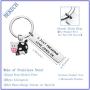 BEKECH Cute Animal Cow Jewelry Cow Lover Gift I Just Freaking Love Cows OK Cow Keychain Cow Gifts for Farmer Cow Owner Farm Gift Cow Mama Gift Fur Mama Gift Crazy Cow Lady Gift