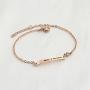KUIYAI Mother of Bride and Mother of Groom Bar Bracelet Wedding Bracelet