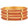 Efulgenz Indian Bangle Set Bollywood Style Rhinestone Crystal Bracelet Jewelry Set for Women Girls