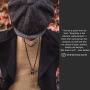 Elogio Premium Minimalist Mens Necklaces - The Kakute - Men’s Pendants and Chains - Luxury Mens Jewelry