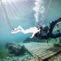 BAUNA Diver Necklace Scuba Diver Pendant Gifts Sea Shore Jewelry for Diving and Swimming Enthusiast Coaches