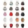Finrezio 20 Pairs Leather Teardrop Dangle Earrings For Women Petal Leopard Print Leaf Drop Antique Lightweight Earrings Finrezio 20 Pairs Leather Teardrop Dangle Earrings For Women Petal Leopard Print Leaf Drop Antique Lightweight Earrings