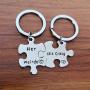Couples Gifts Necklace Keychain His Crazy Her Weirdo Couples Neckalce Keychains Personalized Couples Jewelry Set