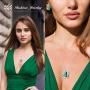 CDE Love Heart Necklaces and Earrings Jewelry Set for Women