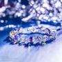 LADY COLOUR Bracelets for Women Made with Crystals from Austria, Gifts for Women, Northern Lights Jewelry for Women, Gifts for Her, Birthday Gifts for Wife Best Friend Mom Grandma