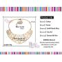 Onnea Gold Tone Cutout Geo Choker Necklace for Women