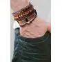 LOLIAS 18Pcs Leather Chakra Bead Tribal Bracelet for Men Women Charm Ethnic Wood Beaded Hemp Bracelets Boho Wristbands LOLIAS 18Pcs Leather Chakra Bead Tribal Bracelet for Men Women Charm Ethnic Wood Beaded Hemp Bracelets Boho Wristbands