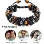PINZHIGAO 8mm Lava Rock Bracelet Adjustable Bracelet Bead Chakra Bracelet 7 Chakras Healing Bracelet .Yoga Stone Beads Bracelets Meditation Relax Anxiety Bangle for Womens Mens PINZHIGAO 8mm Lava Rock Bracelet Adjustable Bracelet Bead Chakra Bracelet 7 Chakras Healing Bracelet .Yoga Stone Beads Bracelets Meditation Relax Anxiety Bangle for Womens Mens