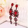 BriLove Womens Victorian Style Wedding Bridal Crystal Teardrop Chandelier Dangle Earrings BriLove Womens Victorian Style Wedding Bridal Crystal Teardrop Chandelier Dangle Earrings