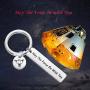 ENSIANTH Yoda Keychain May The Force Be with You Keychain Star Wars Movie Star Wars Gift Funny Gift