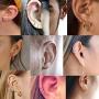 10 Pairs Small Hoop Earrings for Women Girls Lightweight Click-Top Surgical Steel Silver Hoop Earrings Cute Endless Hypoallergenic mini Hoop Earrings Set 10-18MM