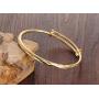 OPK Bangle Bracelets for Women Fashion Classical 18k Gold Plating Copper Jewelry Gifts for Ladies OPK Women bangles Bangle Bracelets for Women bracelet for womenFashion bracelet for women Classical 18k Gold Plating Copper cuff bangle bracelets for women c