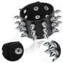 Hicarer 6 Pieces Punk Studded Bracelet Rivets Bracelet Leather Rivets Bracelet Cuff Hicarer 6 Pieces Punk Studded Bracelet Rivets Bracelet Leather Rivets Bracelet Cuff