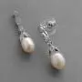 Mariell Genuine Freshwater Pearl Drop Earrings - Vintage Cubic Zirconia - Great for Brides or Bridesmaids Mariell Genuine Freshwater Pearl Drop Earrings - Vintage Cubic Zirconia - Great for Brides or Bridesmaids