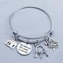 Realtor Gift She Believed She Could Bracelet Real Estate Agent Jewelry Gift Inspirational Gift Appreciation Gift(she Believe Realtor BR)