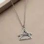 CENWA Alchemical Necklace Alchemy Jewelry Element Symbols Planetary Alchemical Symbols Transmutation Signs Occult Alchemy Fire Earth Water Air Symbol