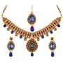 Efulgenz Indian Bollywood Crystal Rhinestone Gold Plated Choker Necklace Earring Maangtikka Statement Jewelry Set Efulgenz Indian Bollywood Crystal Rhinestone Gold Plated Choker Necklace Earring Maangtikka Statement Jewelry Set