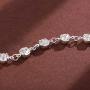 Zehory Boho Layered Crystal Choker Necklace Silver Long Tassel Pendant Y Necklaces Chain Jewelry Adjustable for Women and Girls