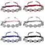 Finrezio 6 PCS Saint Benedict Cord Bracelets for Women Men Evil Protection Medal Rosary Bracelet Set Catholic Gifts Religious Jewelry Finrezio 6 PCS Saint Benedict Cord Bracelets for Women Men Evil Protection Medal Rosary Bracelet Set Catholic Gifts Religious Jewelry