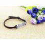 Inspirational Gifts for Women Saying Stamped You are Loved You are Valued You are Beautiful Leather Inspirational Bracelet