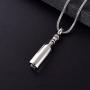 memorial jewelry Beer Bottle Cremation Jewelry Urn Necklace Pendant Memorial Ash Jewelry Keepsake Jewelry for Ashes