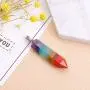 7 Chakra Natural Stones Pendants Necklace Healing Gemstone Crystal Energy Necklaces for Women Men Ladies Girls 7 Chakra Natural Stones Pendants Necklace Healing Gemstone Crystal Energy Necklaces for Women Men Ladies Girls