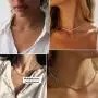 Yolanda 5 Pieces Gold Chain Necklace for Women Girls Snake Chain Herringbone Paperclip Choker Necklaces Dainty Link Jewelry Yolanda 5 Pieces Gold Chain Necklace for Women Girls Snake Chain Herringbone Paperclip Choker Necklaces Dainty Link Jewelry