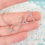 Your Always Charm Stethoscope Lariat Necklace Gift You’re Angles in White,The Word Best Nurse