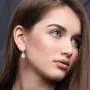 Swarovski Crystal Teardrop Dangle Drop Earrings for Women Dangling 14K Gold Plated Hypoallergenic Jewelry