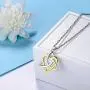Besilver Christmas Necklace Gift Men Women 925 Sterling Silver Celtic Magen David Star/Horus Eye of Ra/Double Heart/Celtic Knot Pendant Necklace Amulet Jewelry Gift Besilver Christmas Necklace Gift Men Women 925 Sterling Silver Celtic Magen David Star/Horus Eye of Ra/Double Heart/Celtic Knot Pendant Necklace Amulet Jewelry Gift