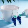 Trendy Statement Creative Funny Lifelike Fruits Acrylic Earrings for Women/Girls