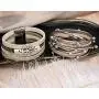 BAOKELAN Tree of Life Leather Wrap Bracelet Boho Multilayer Magnetic Bracelets Jewelry 2 Set Gift for Women Girl