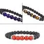 7 Chakra Bracelets Lava Stone Diffuser Bracelet Aromatherapy Essential Oil Bracelet Anxiety Calming Bracelet Meditation Beaded Stretchy Bracelets for Men Women Teens Kids YISSION 7 Chakra Bracelets Lava Stone Diffuser Bracelet Aromatherapy Essential Oil Bracelet Anxiety Calming Bracelet Meditation Beaded Stretchy Bracelets for Men Women Teens Kids YISSION
