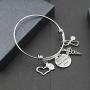 TOGON Nurse Gift Nurses are Angels Without Wings Nursing Graduation Gift Nurse Jewelry Thank You Gift RN Bracelet Nurses Day Gift