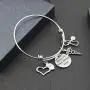 TOGON Nurse Gift Nurses are Angels Without Wings Nursing Graduation Gift Nurse Jewelry Thank You Gift RN Bracelet Nurses Day Gift
