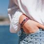 FROG SAC 12 VSCO Bracelets for Teen Girls, VISCO Girl Braided Friendship Bracelets for Women and Men, VSCO Girl Stuff, Boho Woven Rope String Bracelets for Teens, Friendship Bracelet Pack