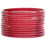 JDZ COLLECTION Ethnic Fashion Jewelry Daily Wear Indian Designer Glass Plain Bangle Set For Girls & Women Churi Bracelet Traditional Bollywood Bangles Set Of 12 (Mehrun 2.8)