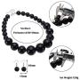 Fashion Large Big Simulated Pearl Statement Necklace Beads Chain Choker Collar Bib Necklace Earrings Jewelry Set