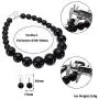 Fashion Large Big Simulated Pearl Statement Necklace Beads Chain Choker Collar Bib Necklace Earrings Jewelry Set