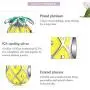 ABAOLALA Fruits Charm 925 Sterling Silver Watermelon, Apple, Banana, Pineapple, Avocado Beads fit 3mm Pandora Charms - Fruit Lovers