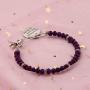 AKTAP She Believed She Could So She Did Dragonfly Charm Bracelet Motivational Graduation Gift