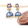 Indotribe Bollywood Earrings Jhumka Earrings For Women Indian Earrings For Women Jhumka Earrings Meenakari Earrings Indian Jewelry For Women Earrings Indian Jhumka Earrings Indian Earrings