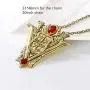 3PCS One Set Vampire Twilight Rosalies Necklace Replica Jewelry Silver Plated Bellas Moon Stone Pendant Necklaces,3 pieces 3PCS One Set Vampire Twilight Rosalies Necklace Replica Jewelry Silver Plated Bellas Moon Stone Pendant Necklaces,3 pieces