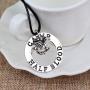 Magical Jewelry Gift Co. Camp Half Blood Charm Pendant Necklace - Silver Metal