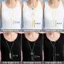 Thrilez Necklaces Set for Women Teen Girls, 24pcs Silver Gold Simple Trendy Layered Necklace Pack, Fashion Dangle Pendant Necklaces Costume Jewelry for Sweaters, Jeans, Skirts, Vests and Daily Dress