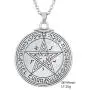 Dawapara Vintage Pendant Talisman Amulet Pentacle Seal of Venus of King Solomon Necklace Jewelry for Women Men Dawapara Vintage Pendant Talisman Amulet Pentacle Seal of Venus of King Solomon Necklace Jewelry for Women Men