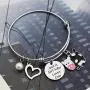 Funny Cow Gift Just A Girl Who Loves Cow Keychain Bracelet Cow Jewelry Cow Lover Gifts