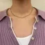Baffaricco Gold Chain Choker Satellite Necklace Bracelet Dainty Tiny Beaded Pendant Jewelry Gift for Women and Girl 15 Baffaricco Gold Chain Choker Satellite Necklace Bracelet Dainty Tiny Beaded Pendant Jewelry Gift for Women and Girl 15