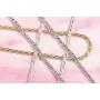 NYC Sterling Unisex Sterling Silver 1.5MM Diamond Cut Italian Made Rope Chain Necklace NYC Sterling Unisex Sterling Silver 1.5MM Diamond Cut Italian Made Rope Chain Necklace